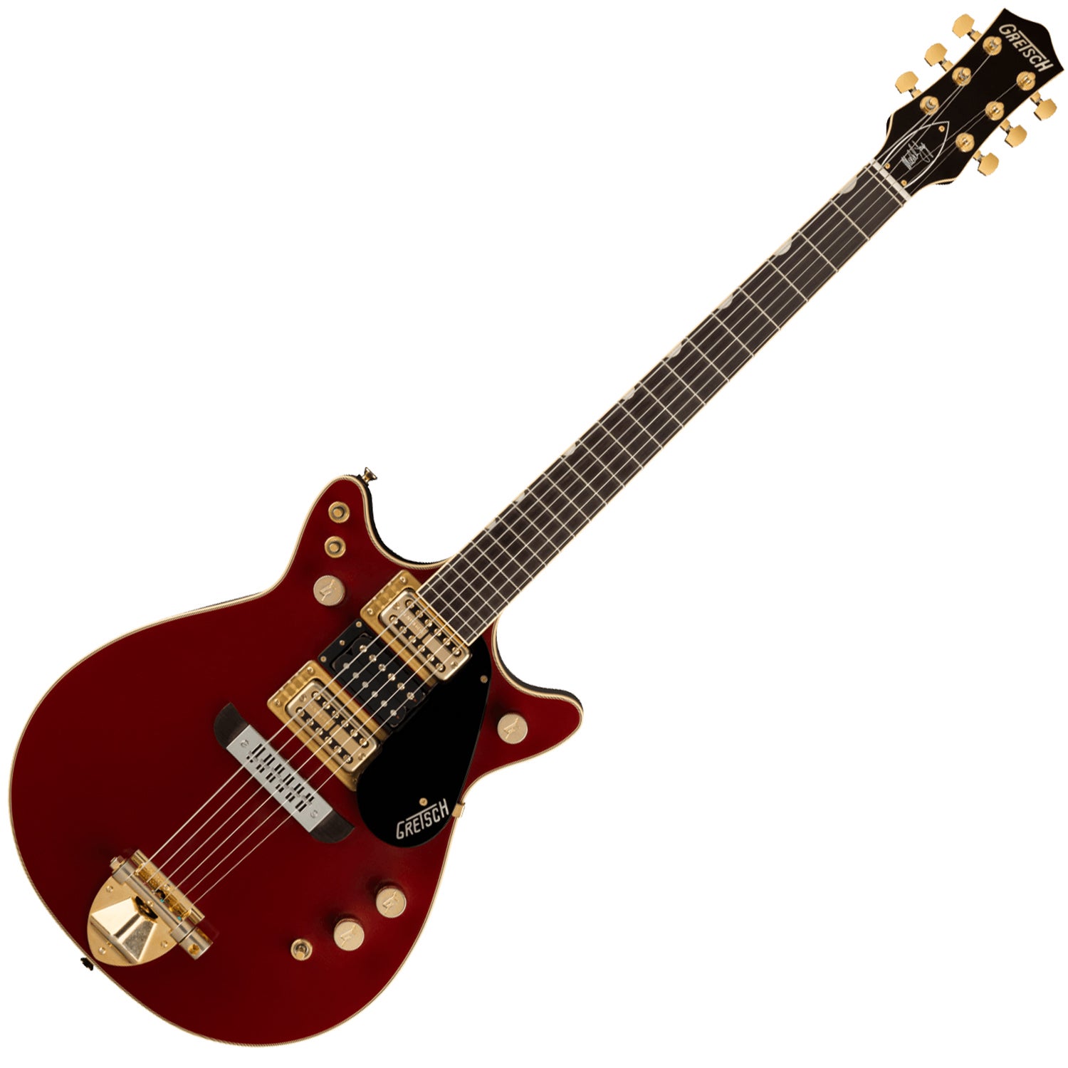 Gretsch 2411916845 G6131G-MY-RB Limited-edition Malcolm Young Signature Jet Solidbody Electric Guitar - Firebird Red