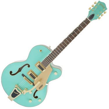 Gretsch 2504911549 G5420TG Electromatic Classic Hollowbody Single-Cut with Bisgsby - Two-Tone Sea Foam Green with Gold Hardware and Bigsby Tailpiece