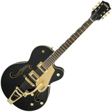 Gretsch 2505821506 G5420TG Electromatic Classic Hollowbody Single-Cut with Bisgsby - Black with Gold Hardware and Bigsby Tailpiece