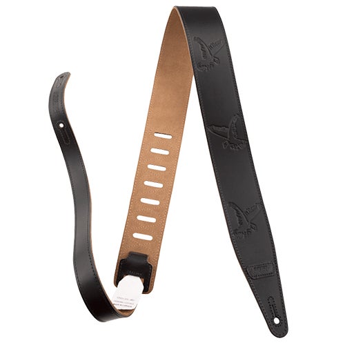 Adjustable leather clearance guitar strap