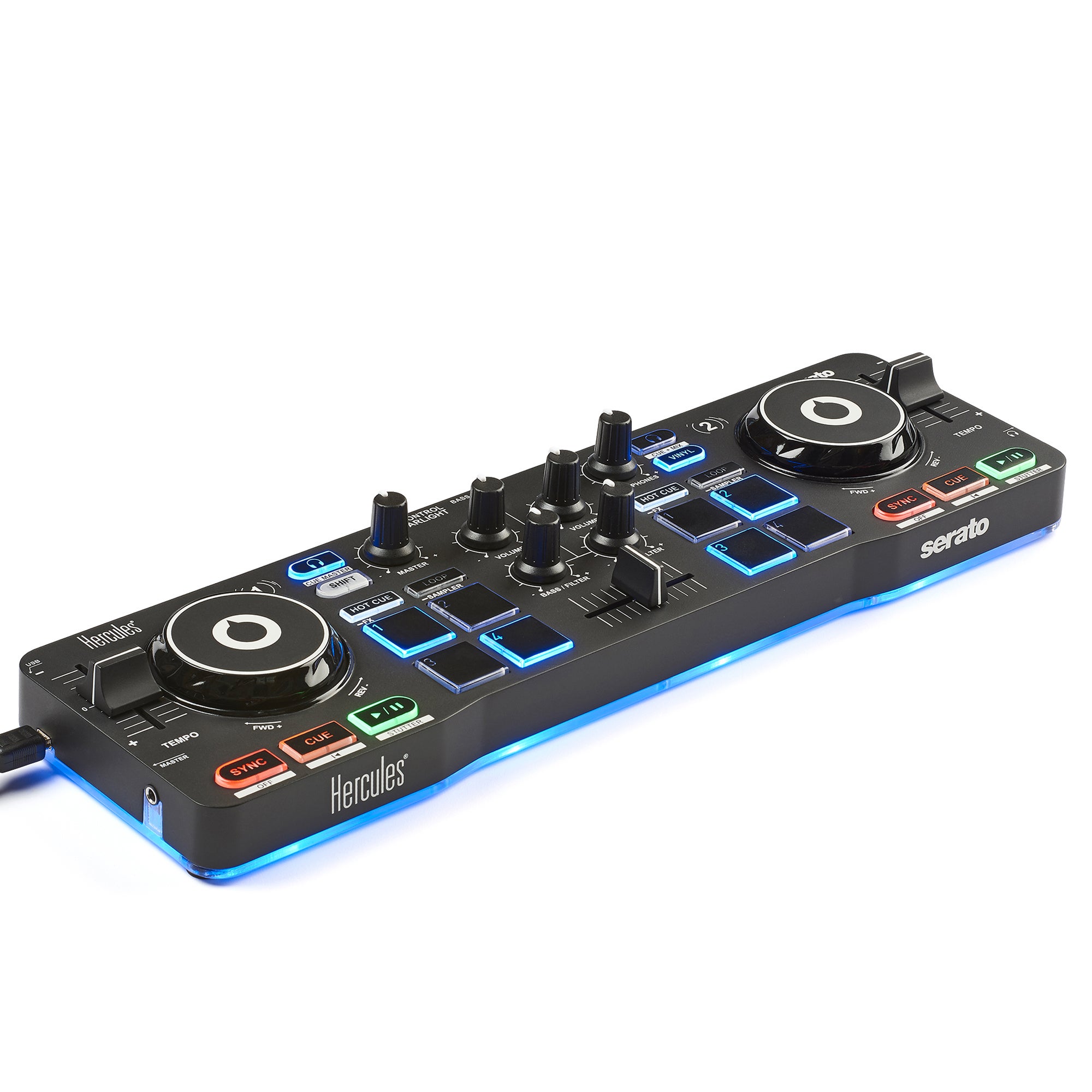Hercules DJ DJControl Starlight Portable 2-channel DJ Hercules DJ DJControl Starlight Portable 2-channel DJ