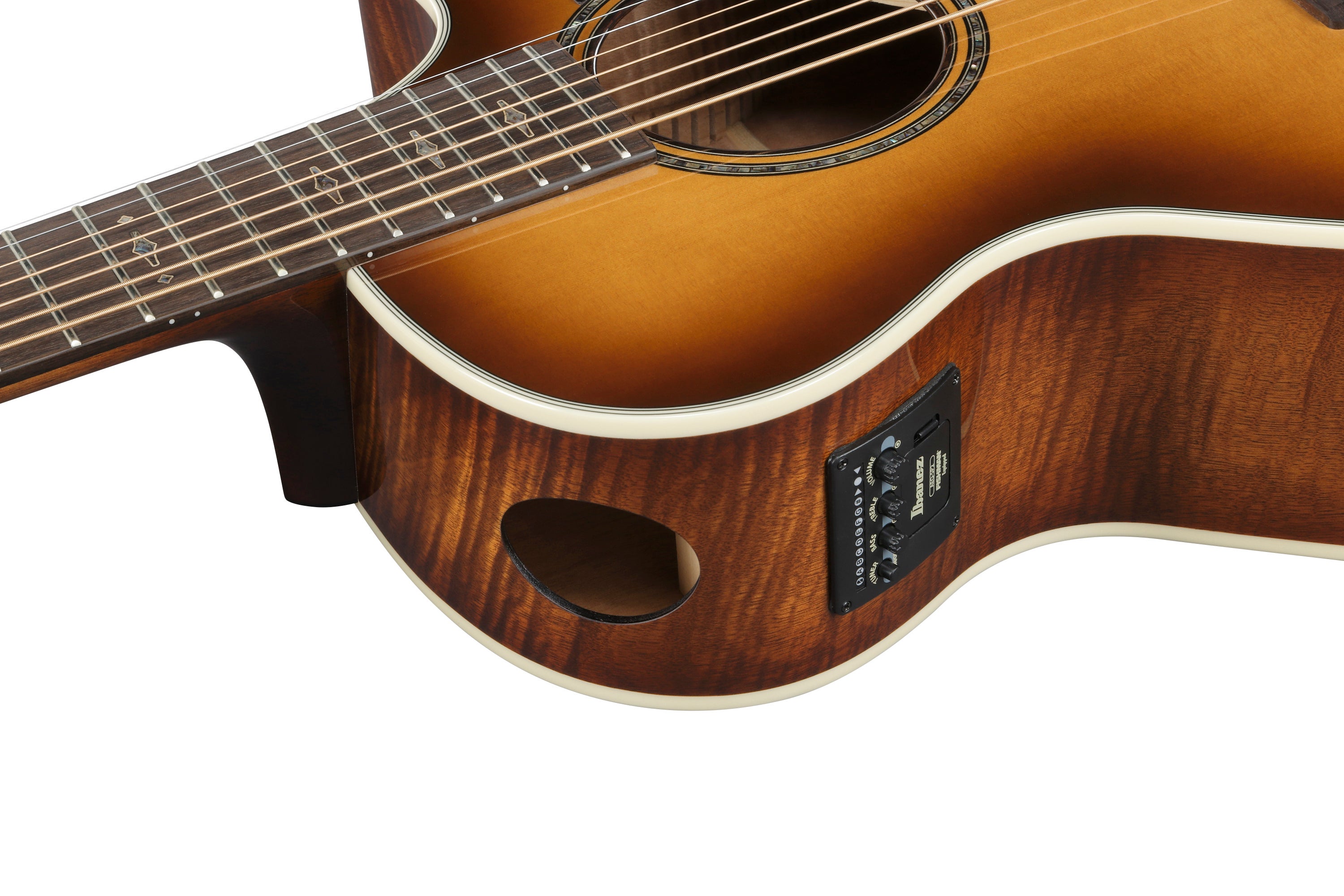 Ibanez AE3007FMH 7-string Acoustic-Electric Guitar - Tobacco Ibanez AE3007FMH 7-string Acoustic-Electric Guitar - Tobacco