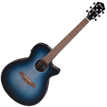 Ibanez AEG50 Acoustic-Electric Guitar - Indigo Blue Burst High Gloss