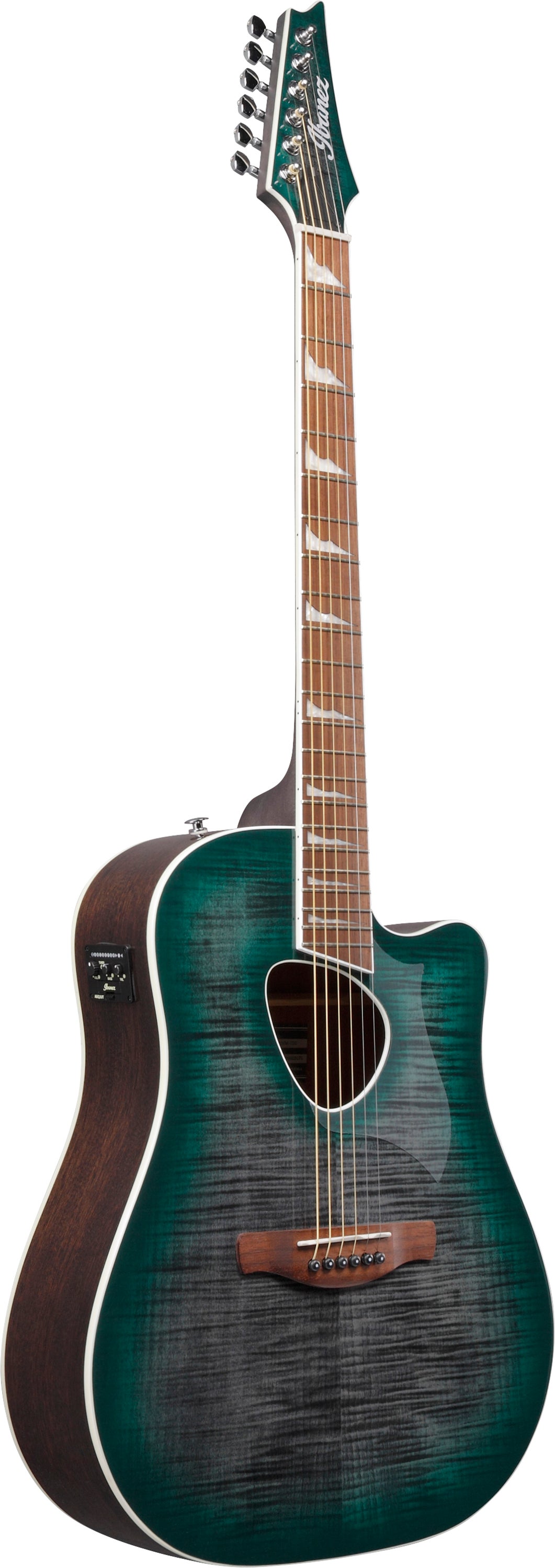 Ibanez Altstar ALT30FM Acoustic-Electric Guitar - Emerald