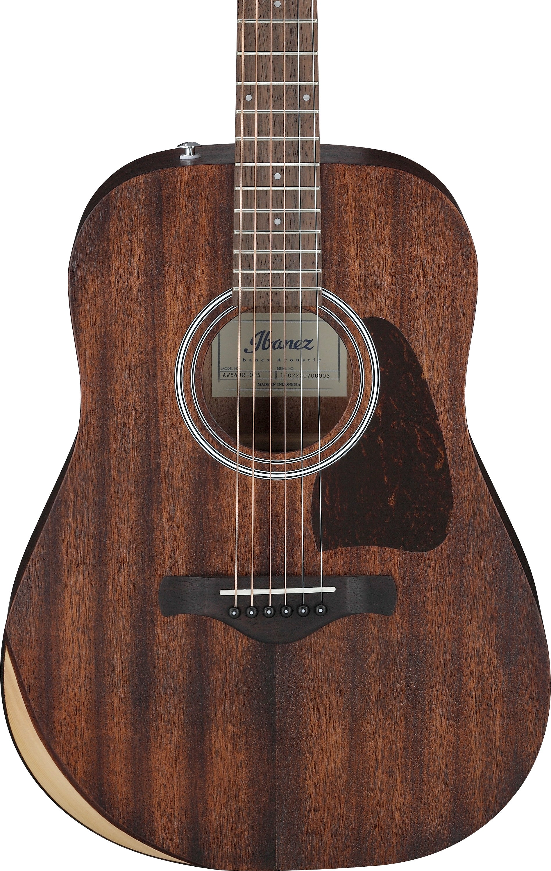Ibanez AW54JR Artwood Solid Top Junior Acoustic Guitar - Open Pore