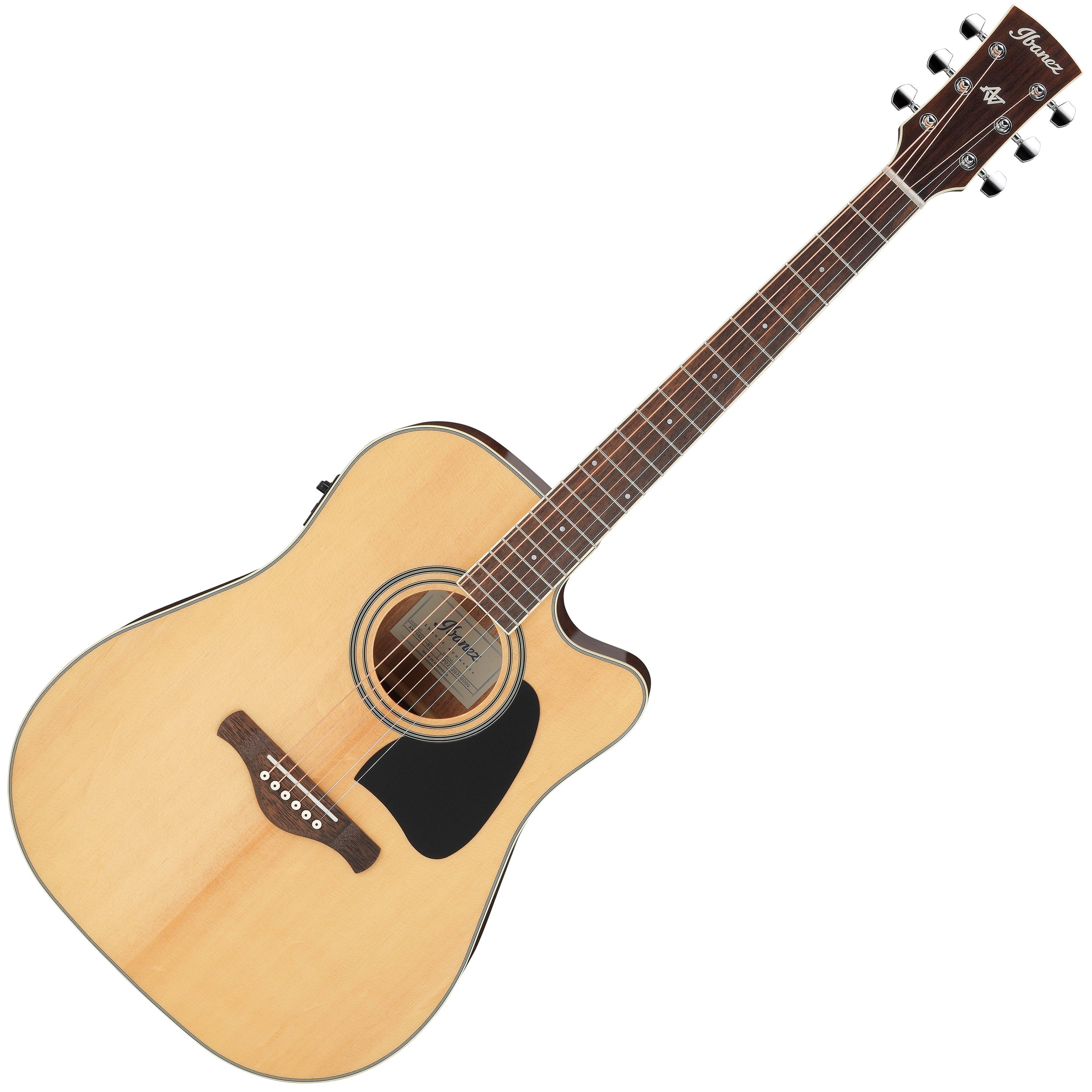 Ibanez AW70ECE Artwood Solid Top Acoustic-Electric Guitar - Natural High Gloss