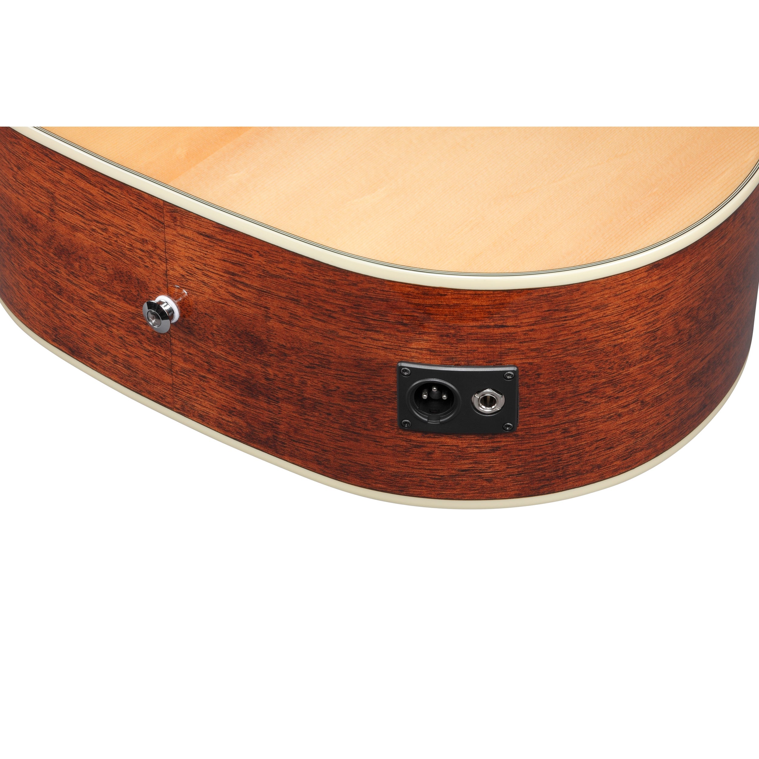 Ibanez AW70ECE Artwood Solid Top Acoustic-Electric Guitar - Natural High Gloss
