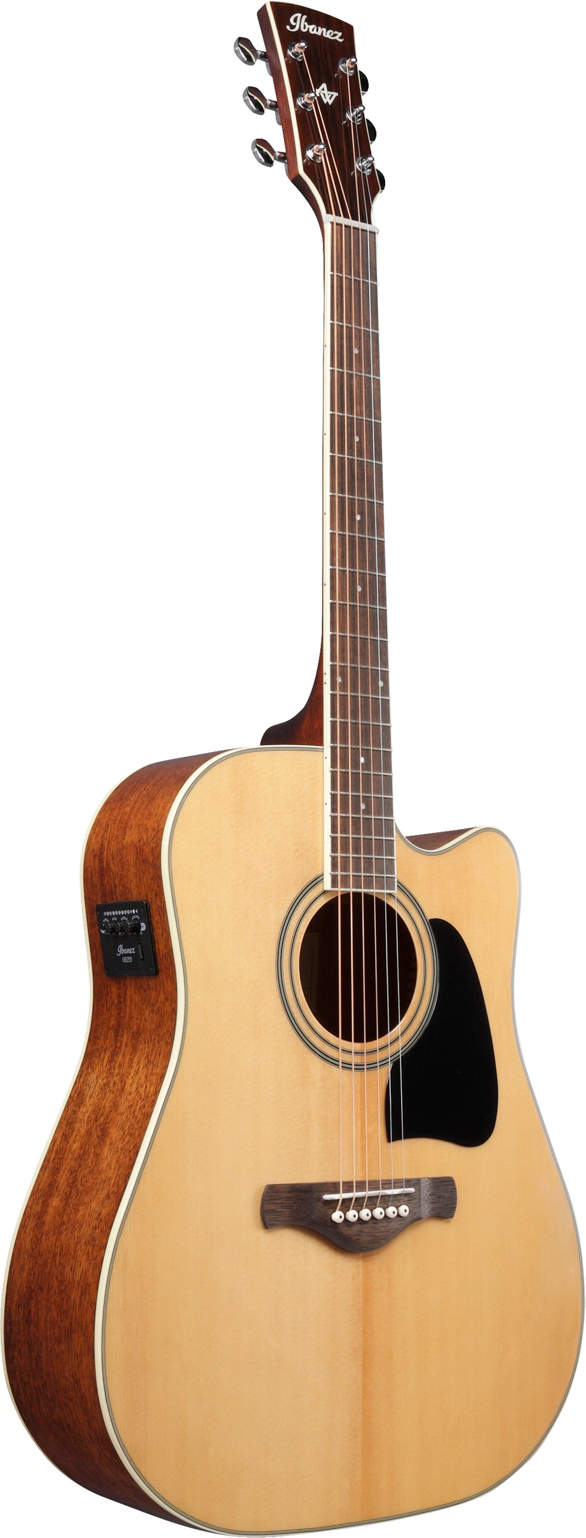 極上美品　弾き語りしようぜ！Ibanez Artwood AW50ECE NT Ibanez AW70ECE Artwood Solid Top Acoustic-Electric Guitar