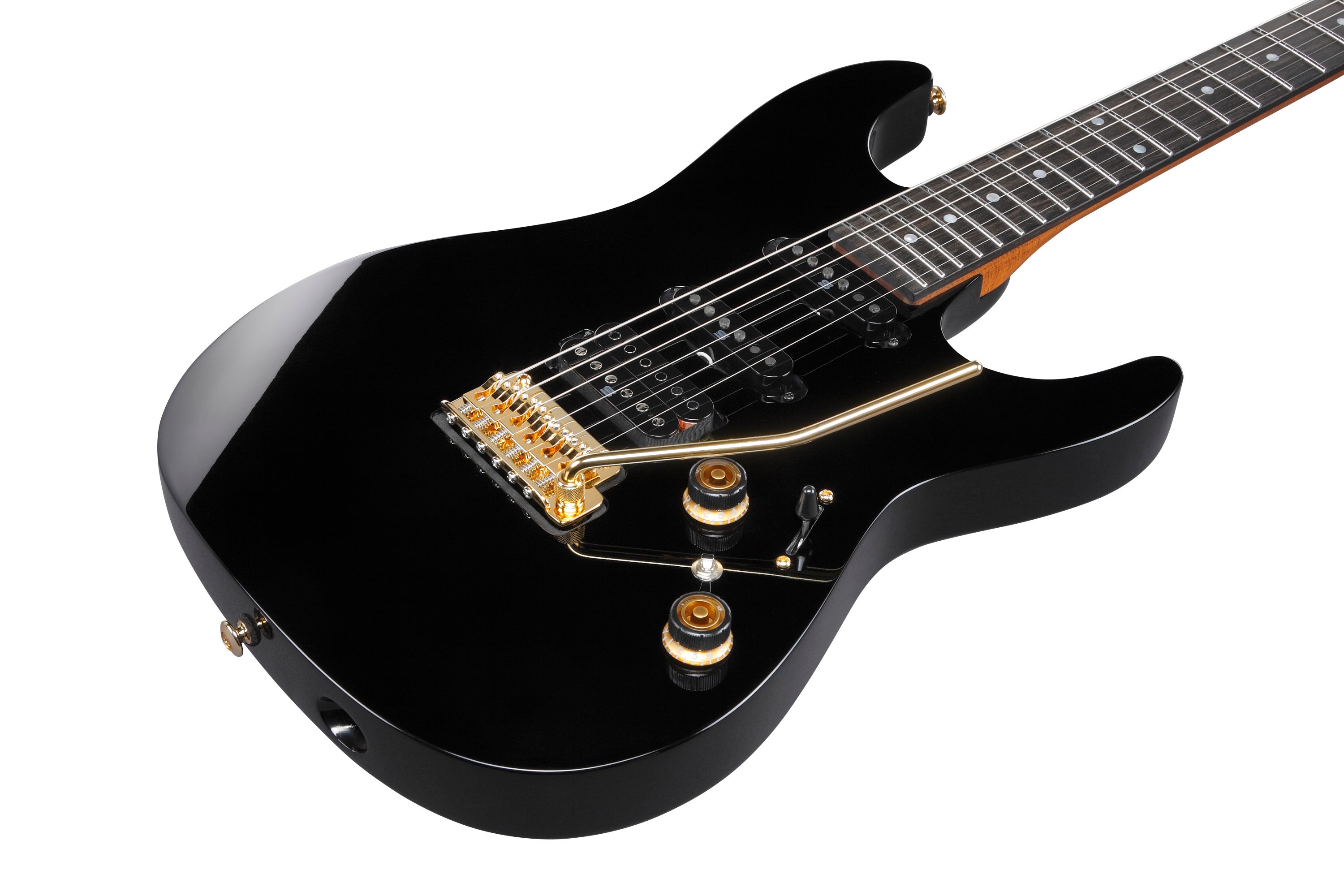 Ibanez AZ26P1 AZ Premium HSS Electric Guitar - Black | Music Works