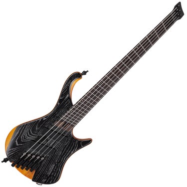 Ibanez Bass Workshop EHB1135MS 5-string Multi-scale Bass Guitar - Silver Wave Black Low Gloss