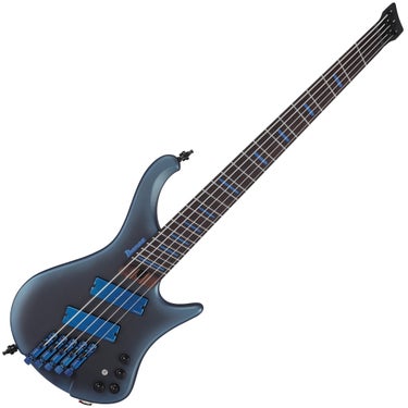 Ibanez Bass Workshop EHB5MSBSP 5-String Multi-Scale Bass Guitar - Midnight Arctic Ocean Matte
