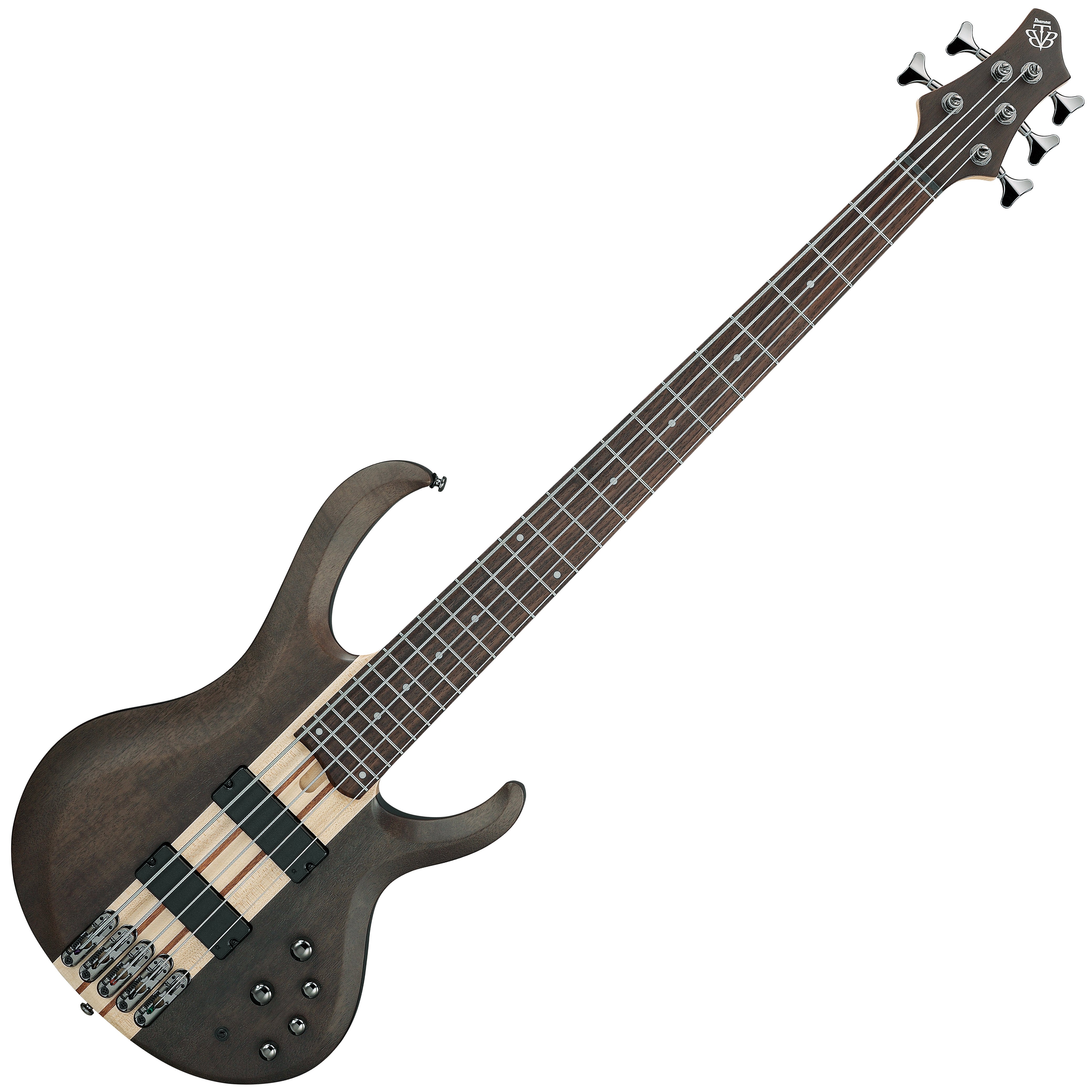 Ibanez BTB Standard BTB605 5-String Bass Guitar - Transparent Gray