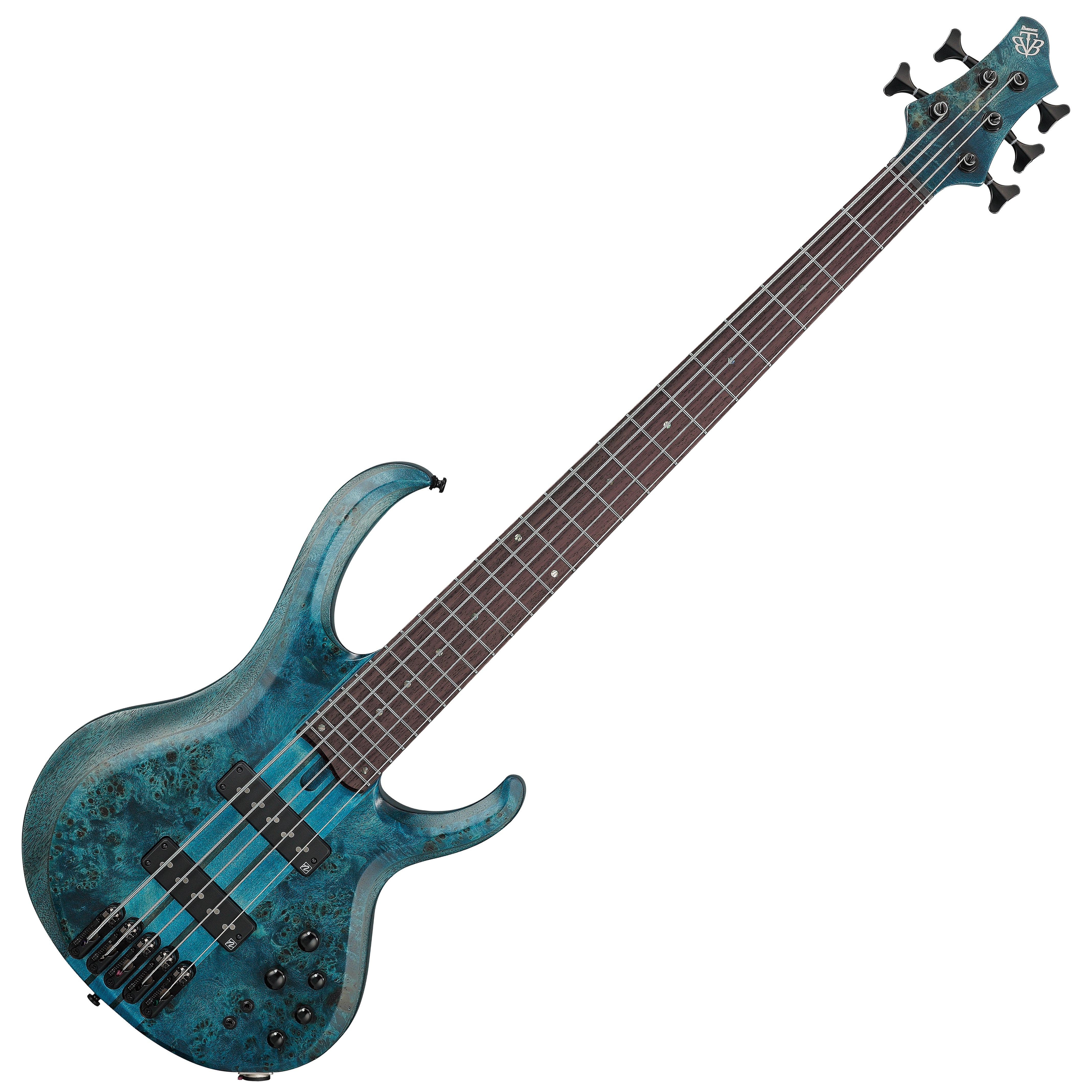 Ibanez BTB Standard BTB945 5-String Bass Guitar - Cosmic Blue Low