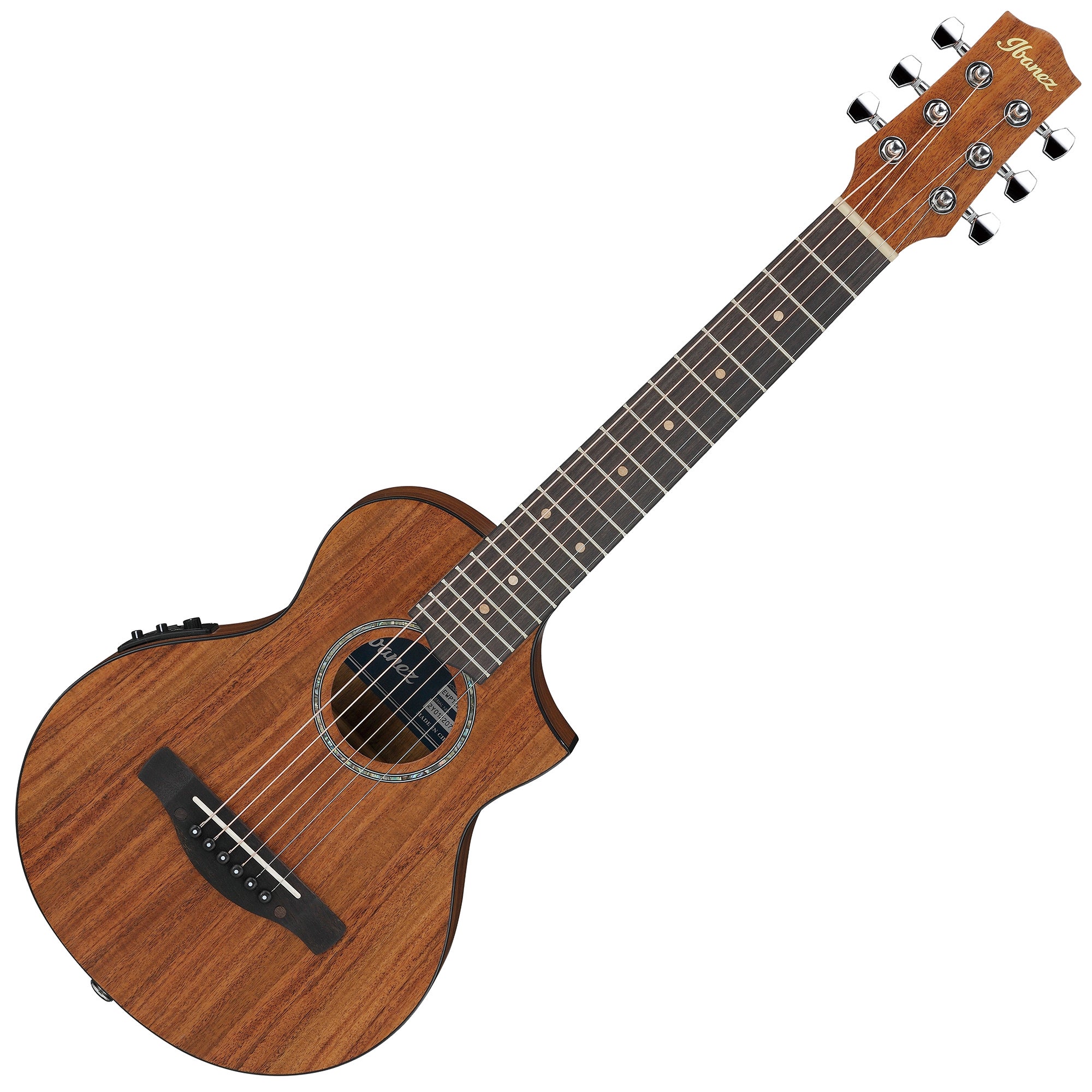 Ibanez EWP12EWB Acoustic Piccolo Guitar - Open Pore Natural