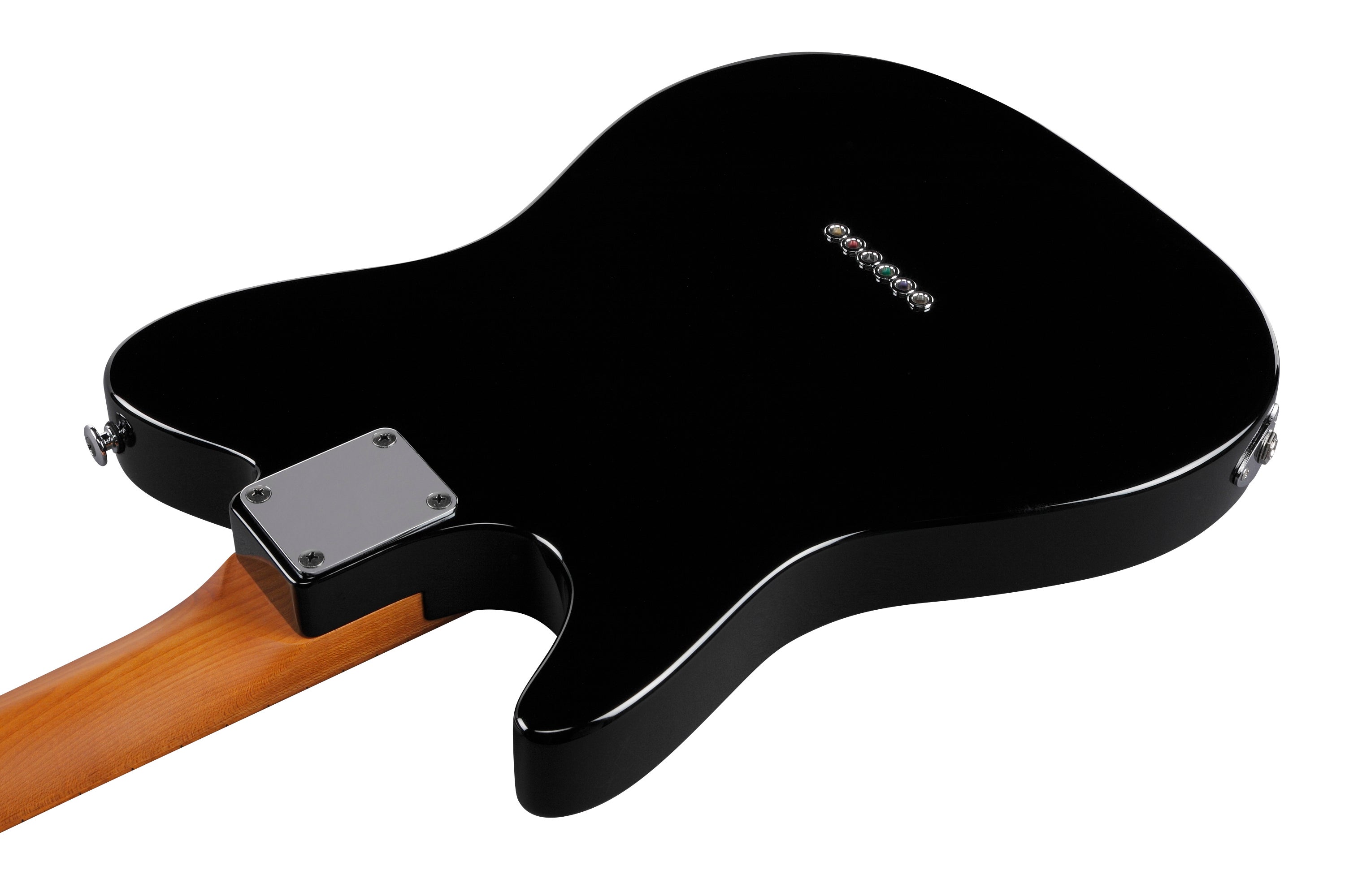 Ibanez FLATV1 BK Josh Smith Signature SS Electric Guitar Black Music Works