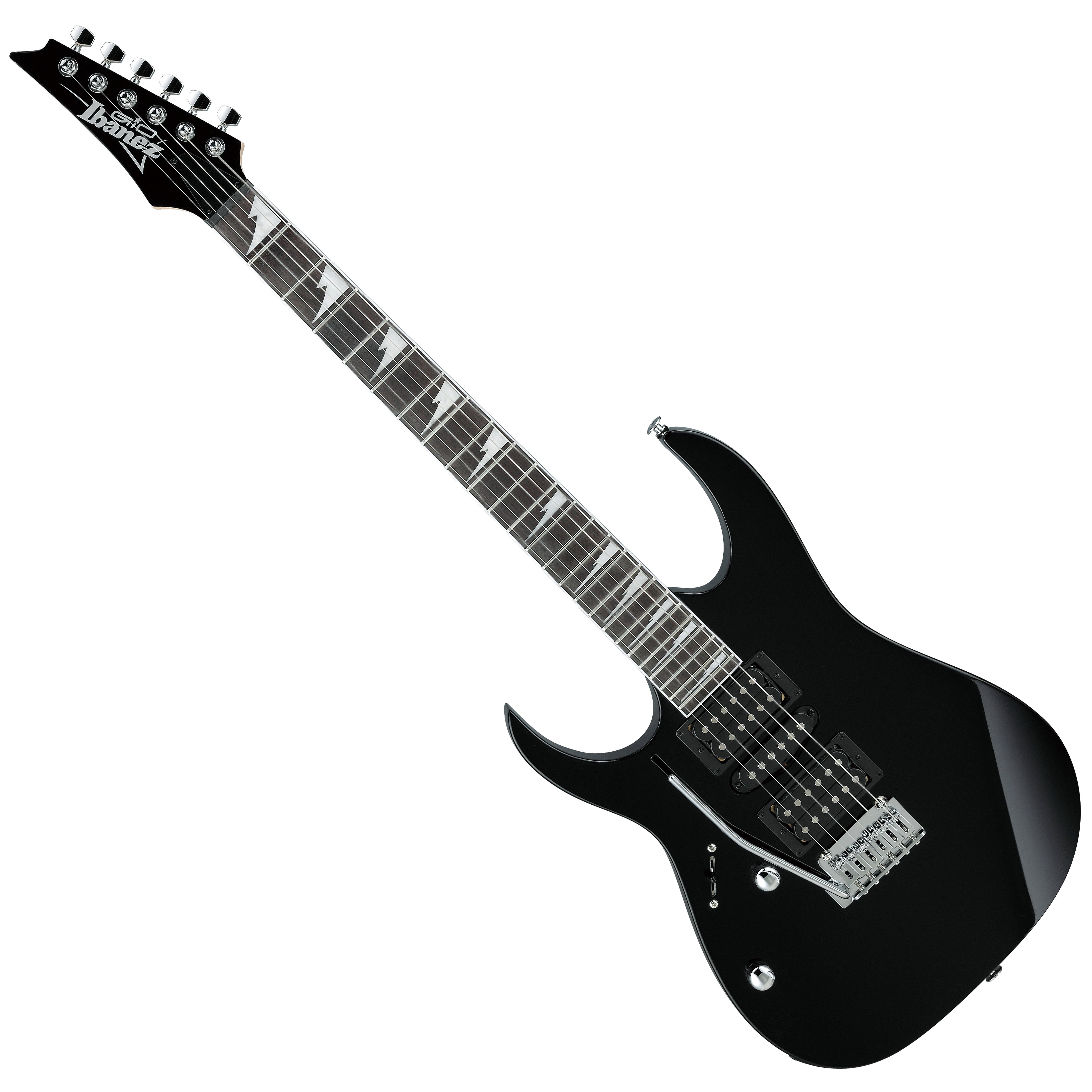 Ibanez Gio GRG170DXL BKN Left Handed Electric Guitar - Black Night