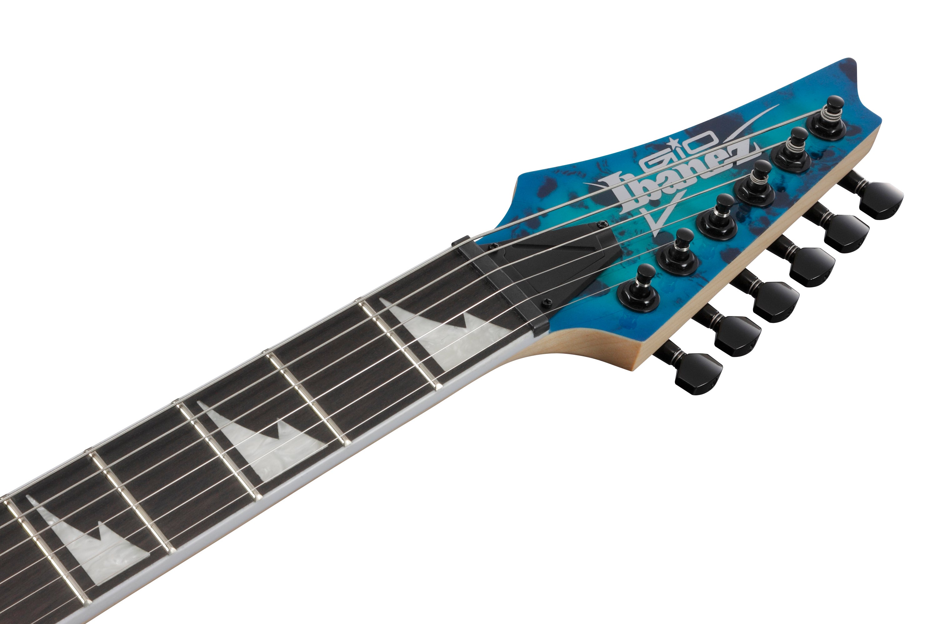 Ibanez GRGR221PA RG Gio HH Electric Guitar - Aqua Burst | Music Works