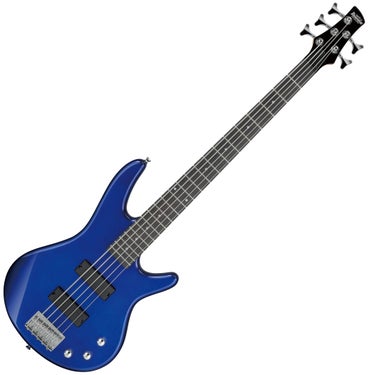 Ibanez GSR185 SR Gio 5-String Bass Guitar - Jewel Blue