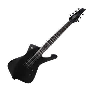 Ibanez ICTB721 BKF Iron Label Iceman 7 string Electric Guitar, Flat Black