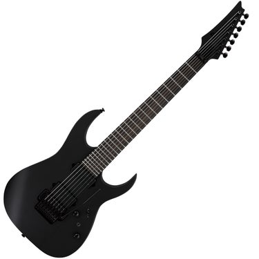 Ibanez Iron Label RGRB720 7-String HH Electric Guitar - Black Flat