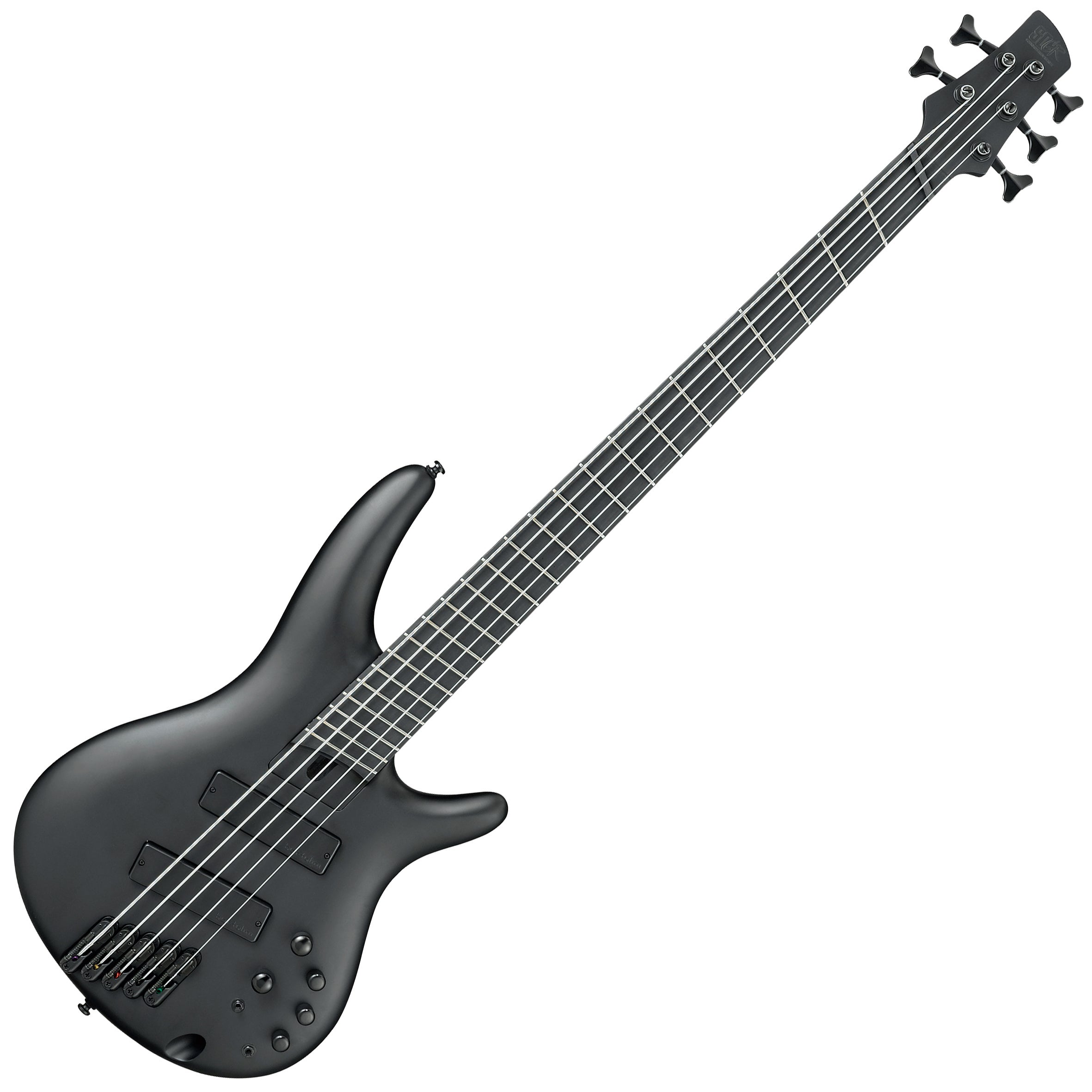 Ibanez Iron Label SRMS625EX 5-String Electric Bass Guitar - Black