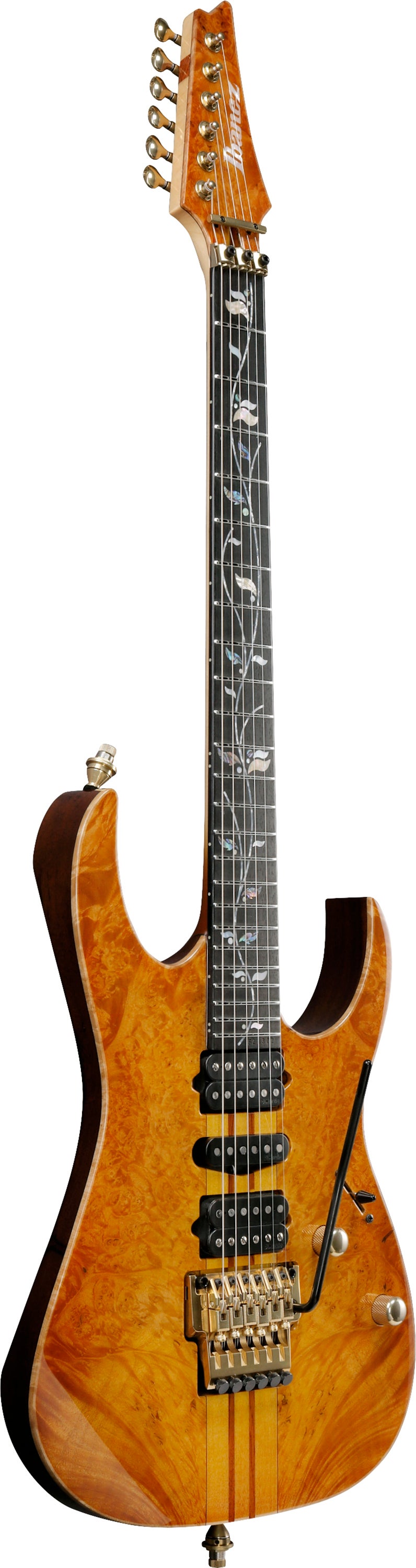 Ibanez Japan Custom Shop Visions IV1RG Electric Guitar - Amber