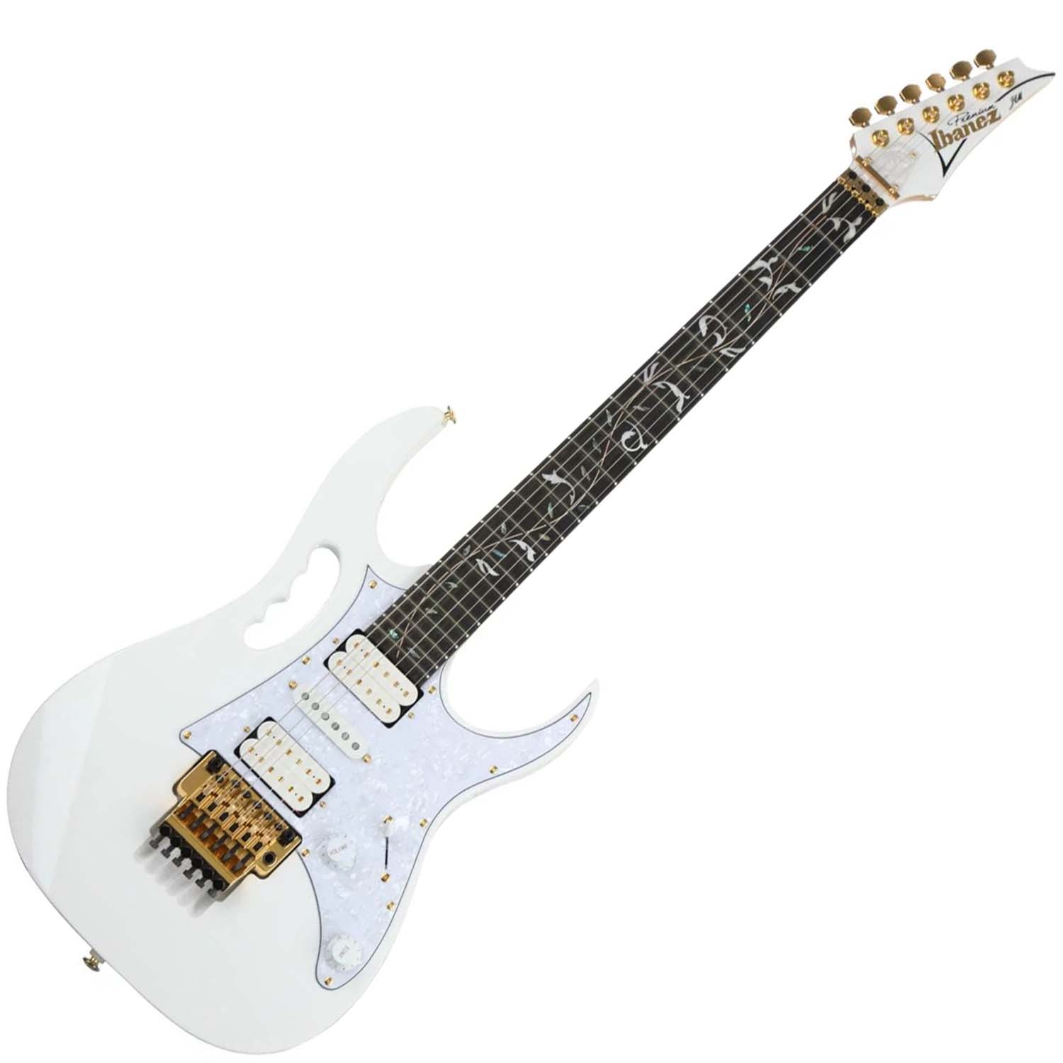 Ibanez JEM7VP WH Premium Steve Vai 6-String Electric Guitar