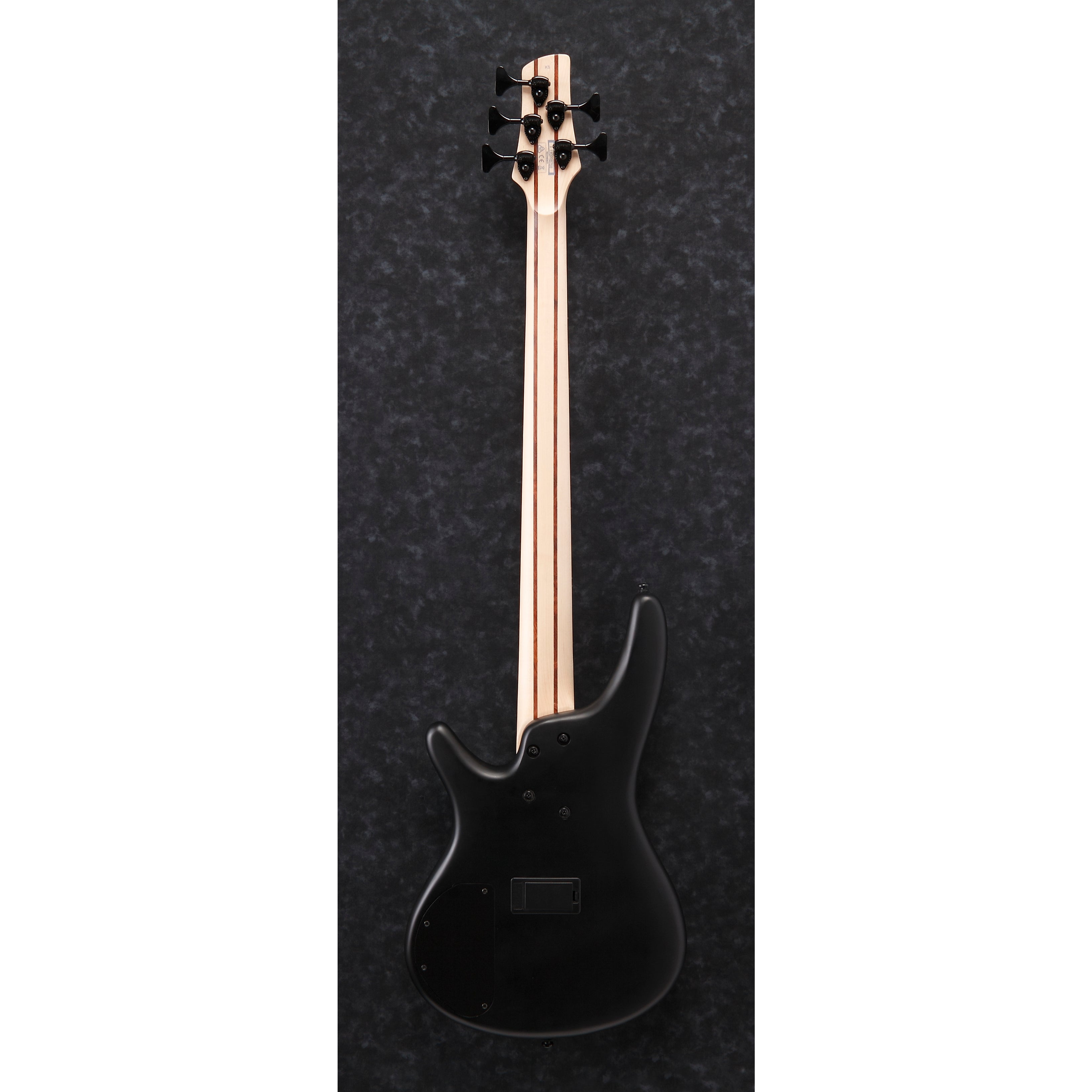 Ibanez K5 Fieldy (Korn) Signature 5-String Bass Guitar - Black Flat