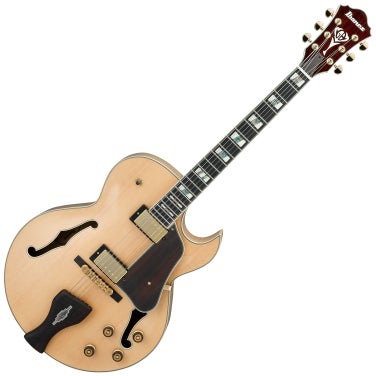 Ibanez LGB30 NT George Benson Signature 6 String Electric Guitar Hollowbody Ebony HH Natural