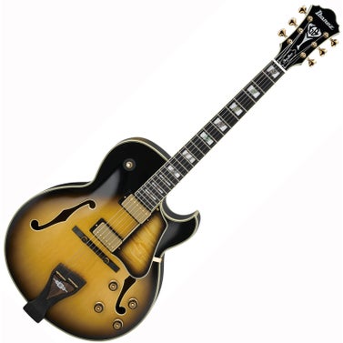 Ibanez LGB300 VYS Prestige George Benson Signature 6 String Electric Guitar Hollowbody Ebony HH Japan w/Case VYS