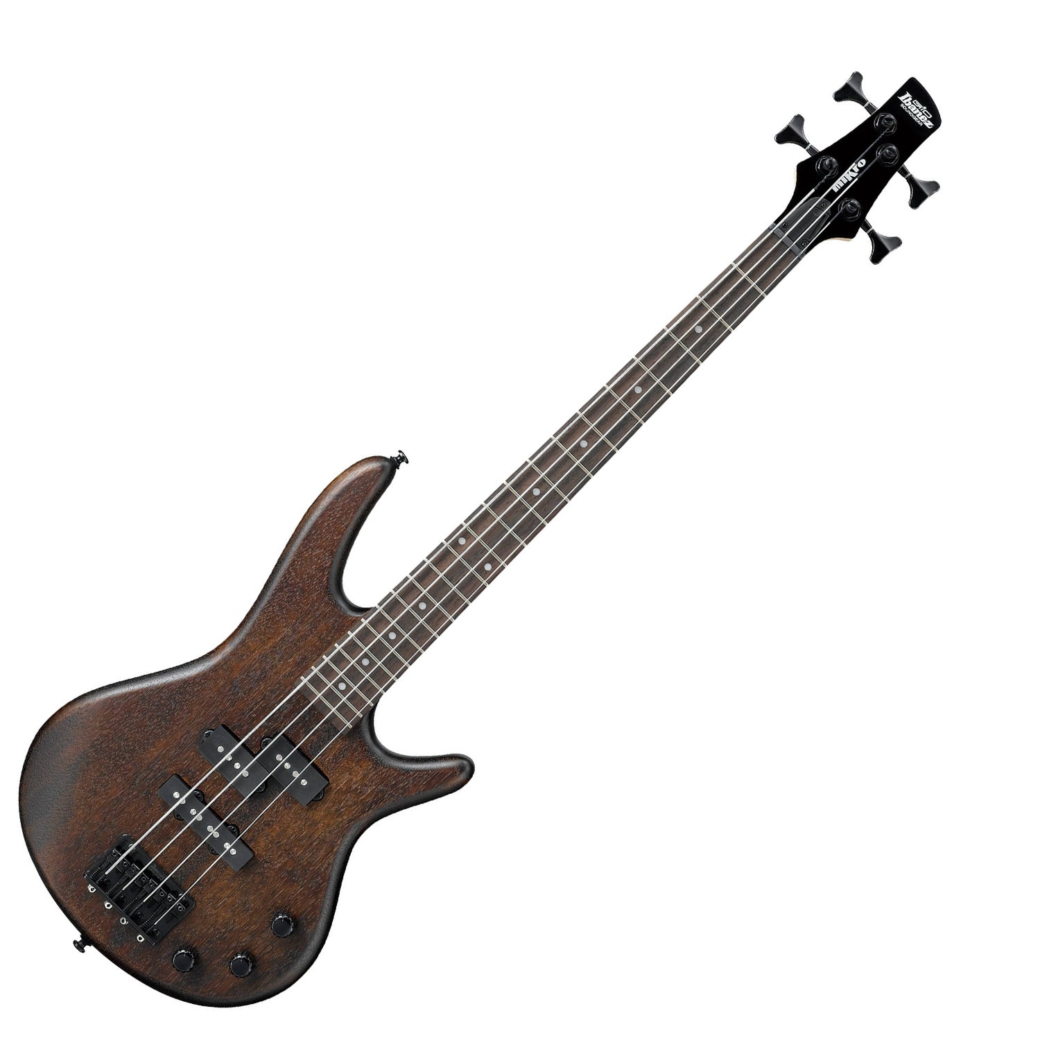 Ibanez MiKro GSRM20 BWNF Bass Guitar 4 String Shortscale - Walnut Flat