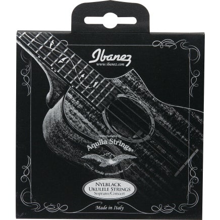 Ibanez NBUKS4 Aquila Ukulele Strings Black