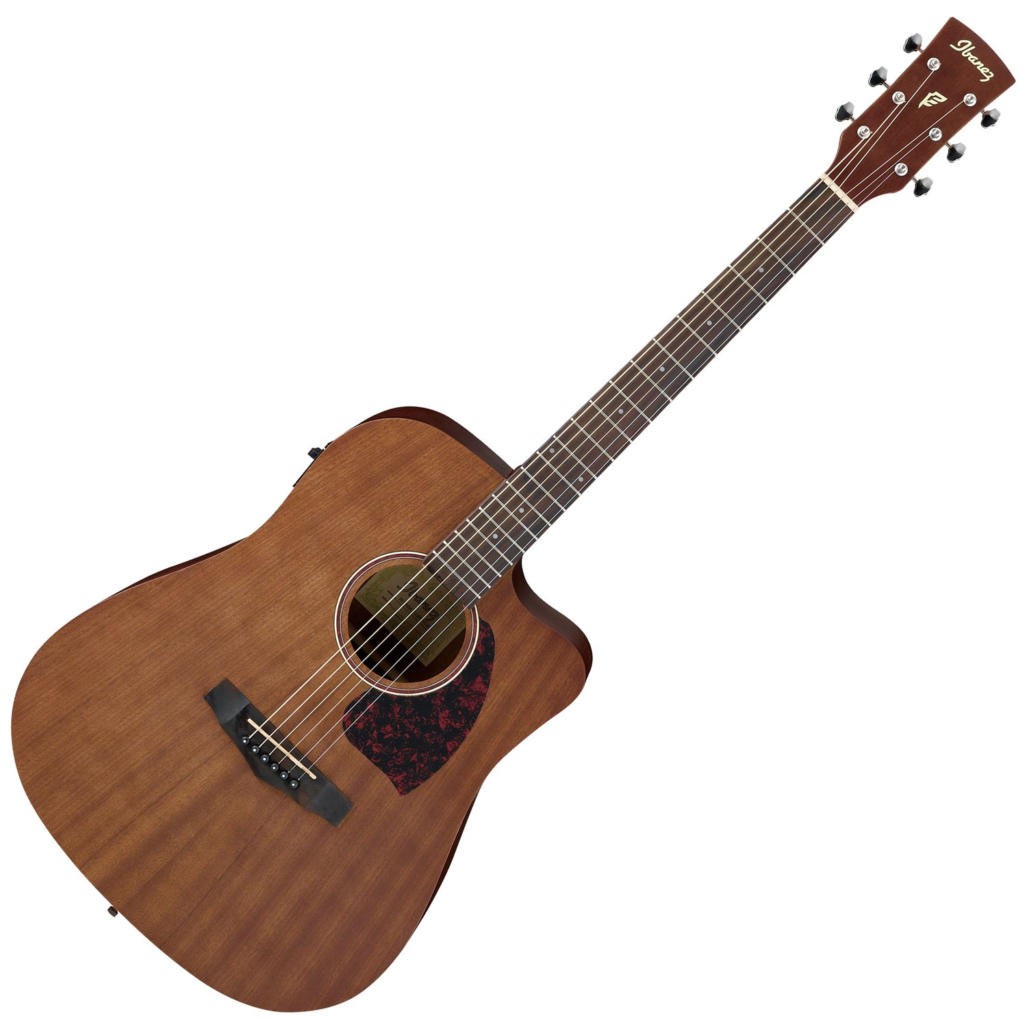 Ibanez PF12MH CE OPN Open Pore Okoume top Cutaway Dreadnought Acoustic Electric Steel String Guitar Music Works