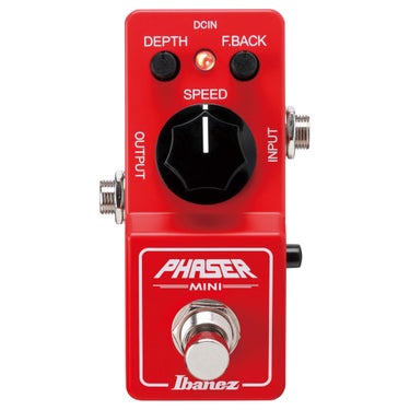 Ibanez PHMINI Phaser Mini Electric Guitar Effects Pedal