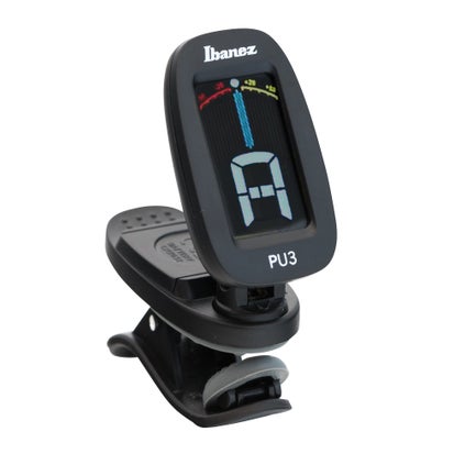 Ibanez PU3-BK Clip-on Guitar Ukulele Chromatic Tuner - Black