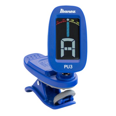 Ibanez PU3 Guitar Ukulele Chromatic Tuner, Blue