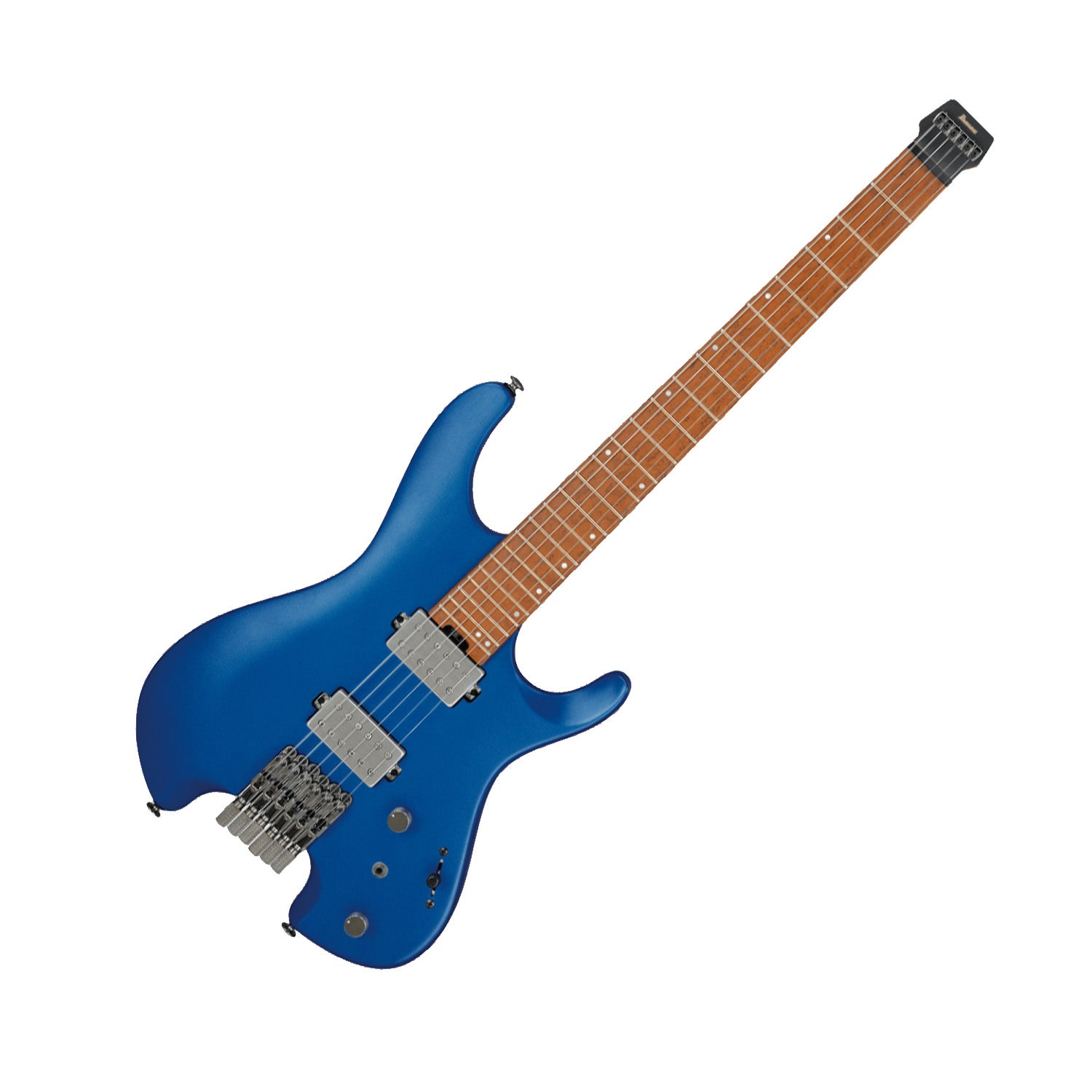 Ibanez Q52 Lbm 6 String Headless Electric Guitar Lazer Blue Matte