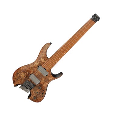 Ibanez QX527PB ABS 7-string Headless Electric Guitar, Antique Brown Stained