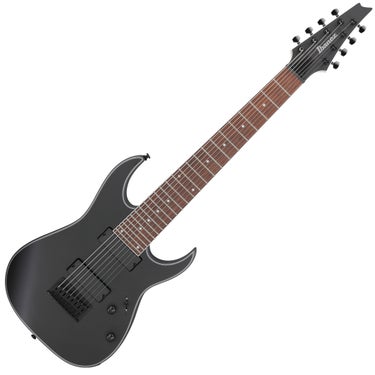 Ibanez RG8EX RG Series 8-String Electric Guitar - Black Flat