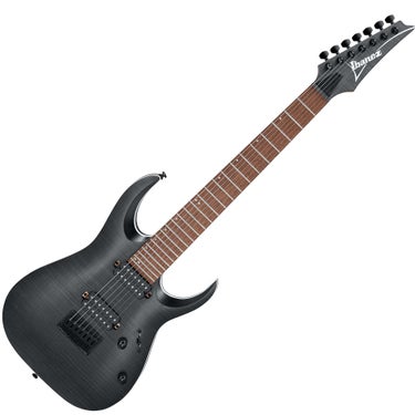 Ibanez RGA742FM RGA 7 String Electric Guitar - Trans Grey Flat