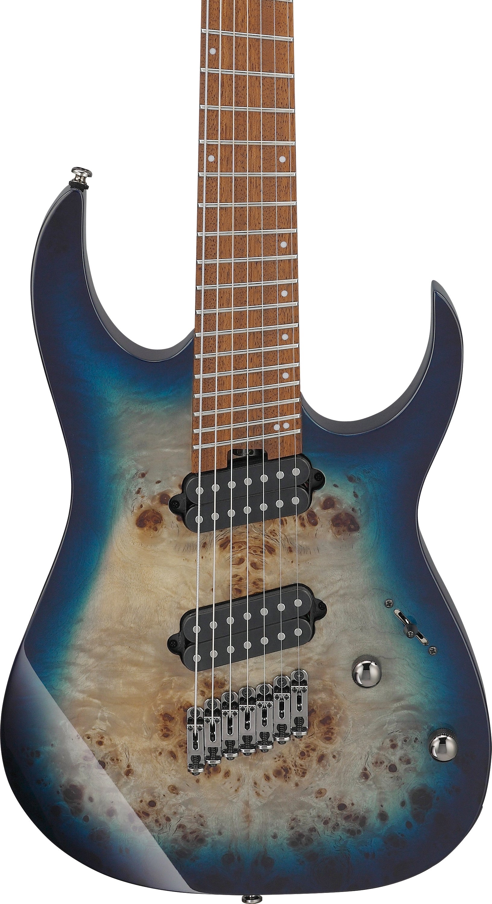 ギター IBANEZ RGMS7 PB Ibanez RGMS7PB RG Standard Multi Scale 7-String HH Electric Guitar