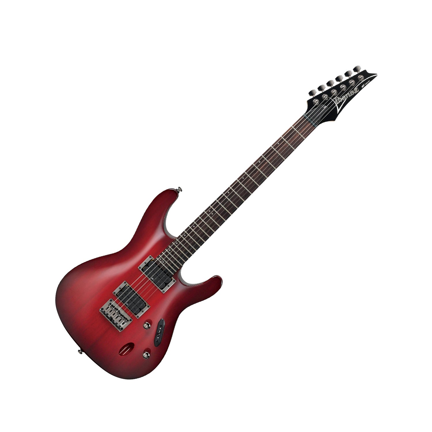 Ibanez S521 BBS S Standard Electric Guitar HH Blackberry Sunburst
