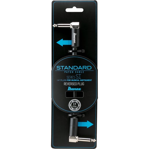 Ibanez Si04pr Cable Patch Right Angle Reverse For Guitar Pedals 0.4