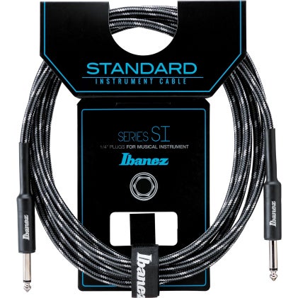 Ibanez SI20 CCT Guitar Cable 20 Foot Woven, Camouflage City
