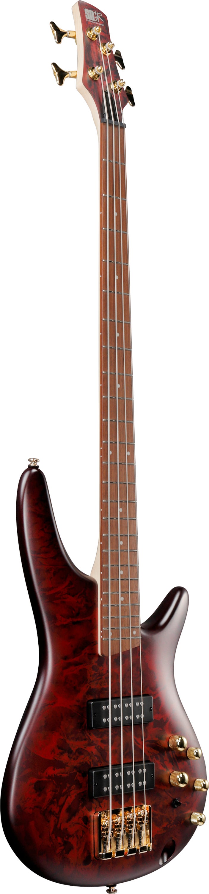 Ibanez SR Standard SR300EDX Bass Guitar - Wine Red Frozen Matte