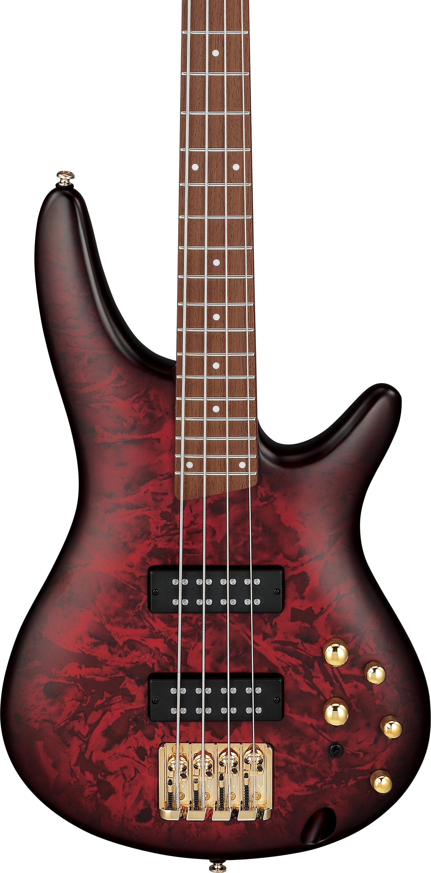 Ibanez SR Standard SR300EDX Bass Guitar - Wine Red Frozen Matte