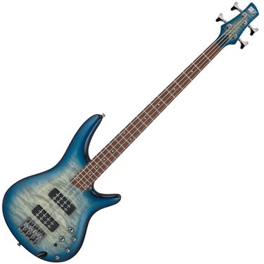 Ibanez SR Standard SR400EQM Bass Guitar - Stained Cosmic Blue Starburst