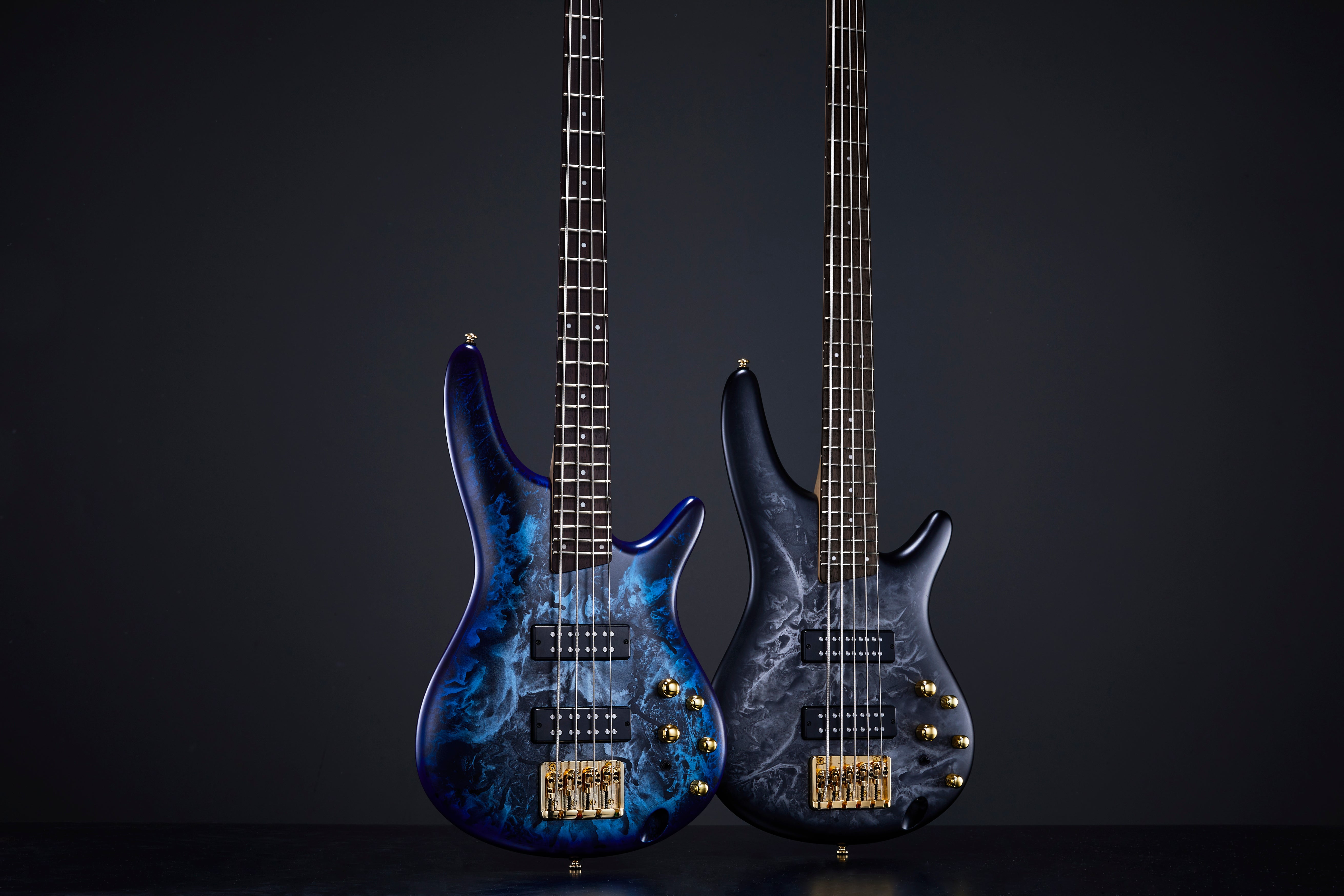 Ibanez SR300EDX 4-String Bass Guitar - Cosmic Blue Frozen Matte