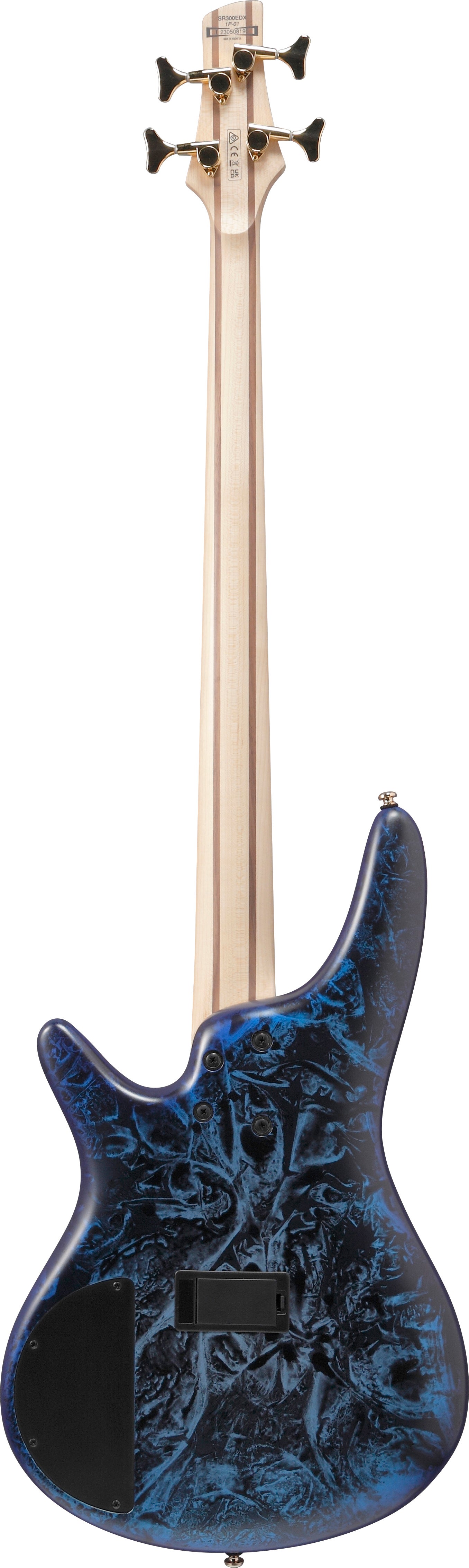 Ibanez SR300EDX 4-String Bass Guitar - Cosmic Blue Frozen Matte