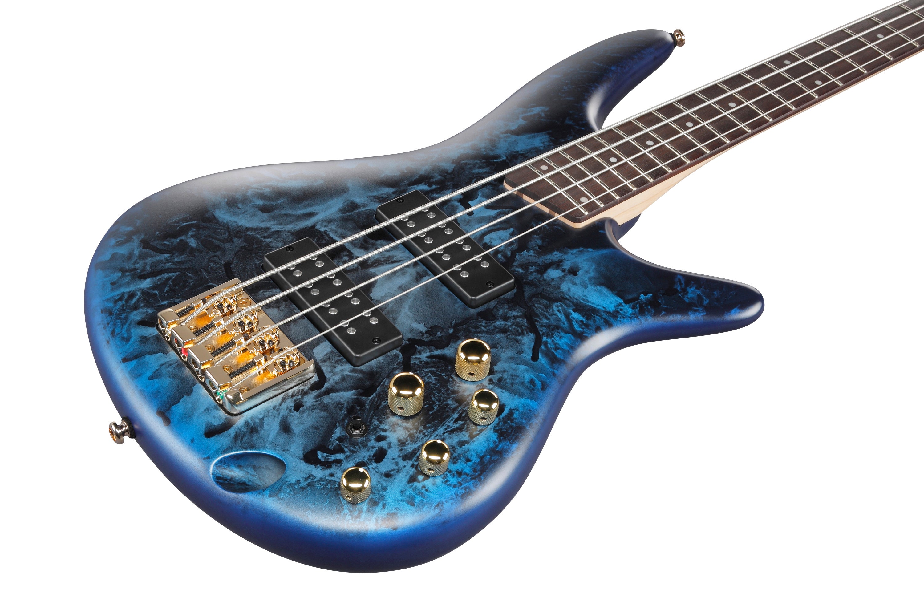 Ibanez SR300EDX 4-String Bass Guitar - Cosmic Blue Frozen Matte